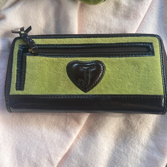 Juicy Couture Green Bowler bag, wallet and dust cover - Picture 15 of 16